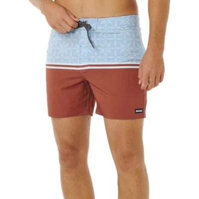 Rip Curl Бански гащета Rip curl Mirage Pacific Rinse Retro swimming shorts - Orange / Blue (Baked Clay)