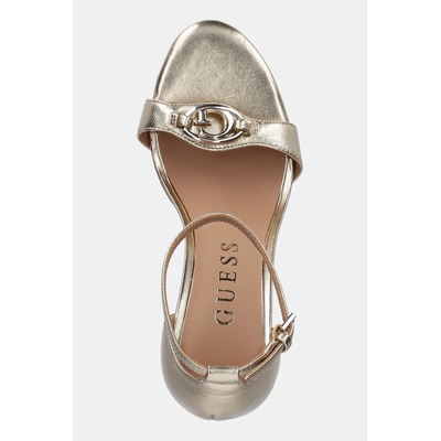 Guess Кожени сандали Guess KABRINA (FLTKAB.LEM03.PLATI)
