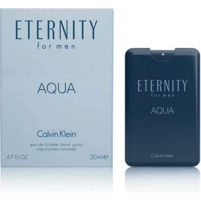 Calvin Klein Eternity Aqua travel spray nomade Eau de Toilette - Тоалетна вода за мъже 20 мл