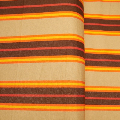 Tegatex Lehátková látka metráž - Béžovo hnědé pruhy Velikost: 45 cm – Zboží Mobilmania