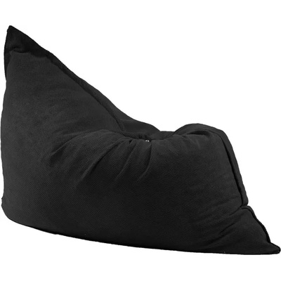 Pufrelax Пуф, 500л. Magic pillow XXL - Eerie black, Перящ се калъф, Пълнеж с микс от мемори пяна и дунапрен, Гама Plush honey