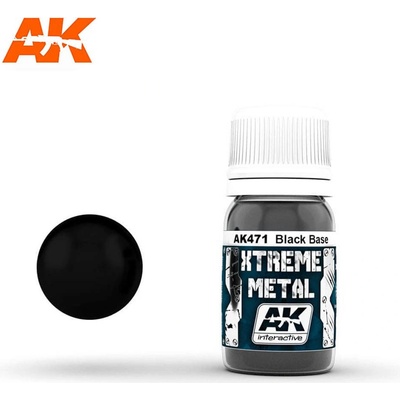 AK Interactive Xtreme Metal Black Base