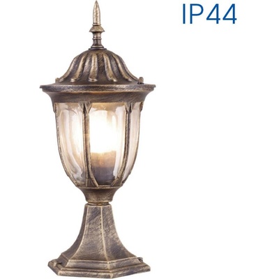 VIVALUX Фенер TOSCA SS004 - стоящ, античен месинг, E27, IP44 | Външно осветление Vivalux (VIV004206)