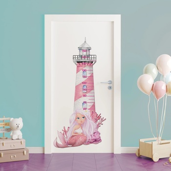 Image 1 of Art gift Стикер детски метър - Малката русалка