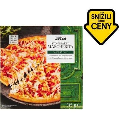 Tesco Stonebaked Margherita Pizza 315 g – Zboží Dáma