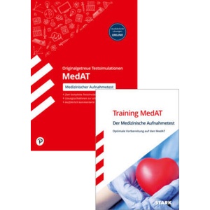 STARK MedAT - Medizinischer Aufnahmetest - Training MedAT + Testsimulation MedAT (ISBN: 9783849052256)