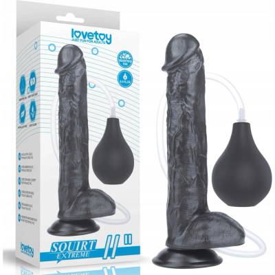 Lovetoy Dildo s přísavkou s funkcí ejakulace 27,5 cm