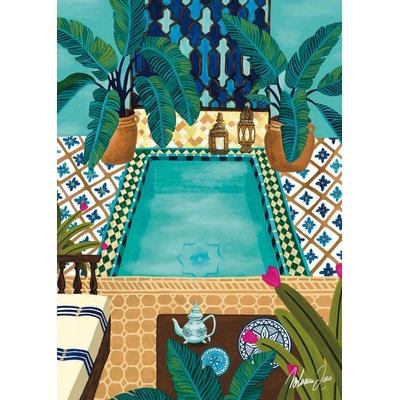 Pieces & Peace Blue Riad 1000 dielov