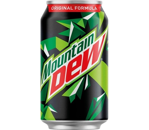 Mountain Dew plech 330 ml