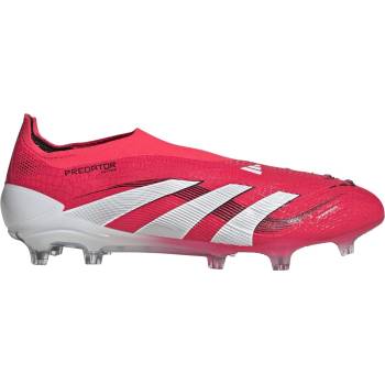 Adidas Детски футболни бутонки Adidas Kids' Predator Firm Ground Football Boots - Red/Wht/Blk