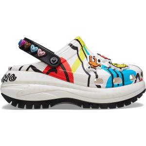 Crocs Women's Keith Haring Mega Crush Clog - Black