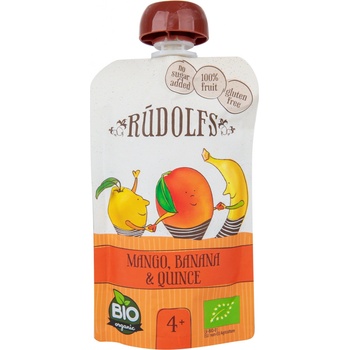 Rudolfs Kapsička ovocná mango banán kdoule 110 g