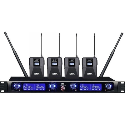 DNA WM4 Wireless Mic Set 4x Transmitters
