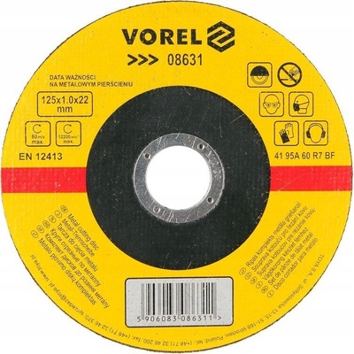 Vorel rezací kotúč 125 x 1 x 22 mm 08631
