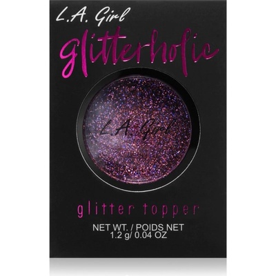 L.A. GIRL COSMETICS Glitterholic сенки за очи с блясък цвят Frenzy 1.2 гр