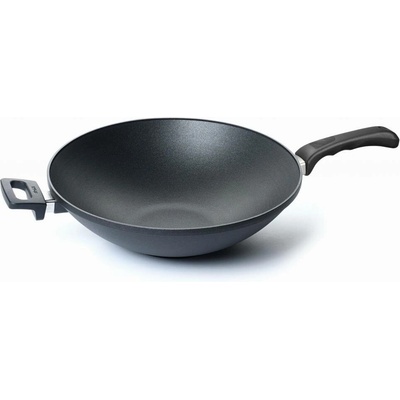 WOLL Wok TITANIUM NOWO 32 cm, s odnímatelnou rukojetí, titan,