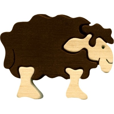 Fauna vkládací puzzle z masivu Malá ovečka Shaun
