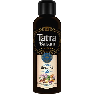 Tatra Balsam Špeciál MINI 52% 0,05 l (čistá fľaša)