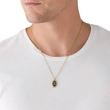 Diesel Мъжко колие с емайл Diesel DX1383710 (DX1383710)