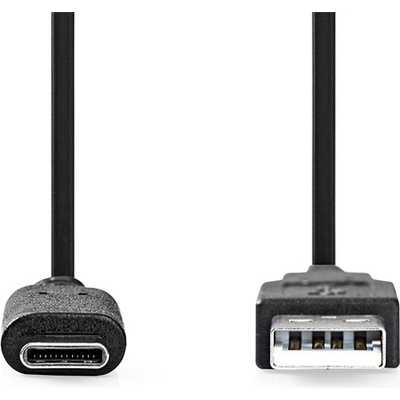 Nedis CCGL61650BK10 Кабел USB 3.2 Gen 1, USB-A щепсел - USB-C (USB-C) щепсел, 60W, 10 Gbps, 1 м (CCGL61650BK10)