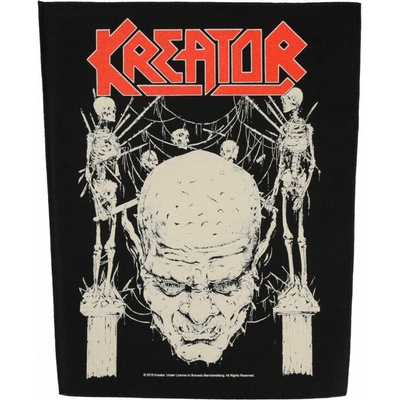 nášivka veľká KREATOR - SKULL & SKELETONS - RAZAMATAZ - BP1171