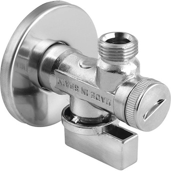 Arco - Ъглов вентил с филтър, полирано хромово покритие (SH0390)