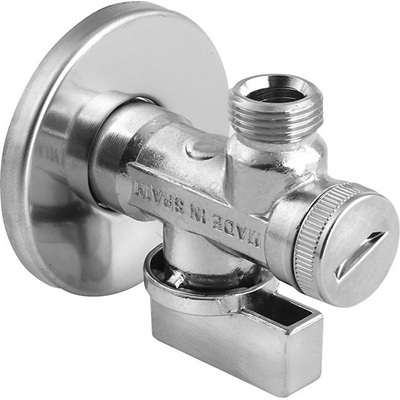 Arco - Ъглов вентил с филтър, полирано хромово покритие (SH0390)