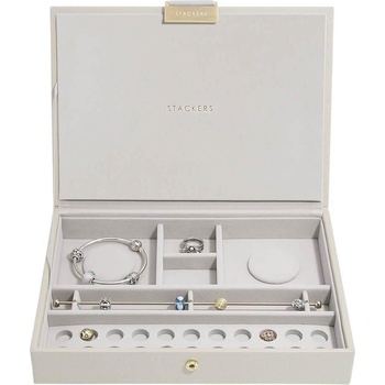 Stackers Кутия за талисмани Stackers класическа с капаче светлобежова (75610)