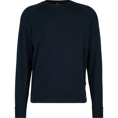 Stoic Мъжки вълнен пуловер Stoic MerinoTerry285 AlavaaraSt. Crew Pullover Merino jumper - Dark Navy - размер 3XL (005-5607-0416)