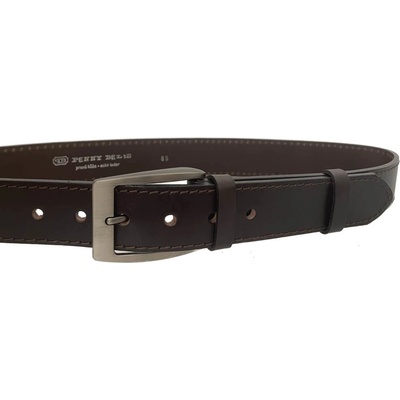 Penny Belts kožený opasek 504-1-40 hnědý