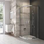 RAVAK 3B270C00Z1B-Четириделна четвърткръгла душ кабина BLIX 90x90cm лъскав хром (RK0264)
