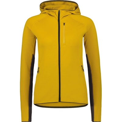 Mons Royale APPROACH MERINO SHIFT FLEECE HOOD turmeric