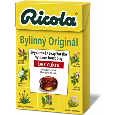 Ricola Bylinný Originál bez cukru 40 g