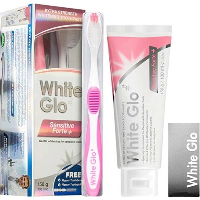 White Glo Sensitive bělící 150g