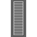 Zehnder Subway - Баня радиатор 155x45 см, прав, централно свързване 5 см, бял лак SUB-150-045 (SUB-150-045)