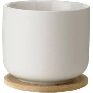 Stelton Чаша с подложка THEO 200 мл, пясъчен цвят, Stelton (SNX6321)
