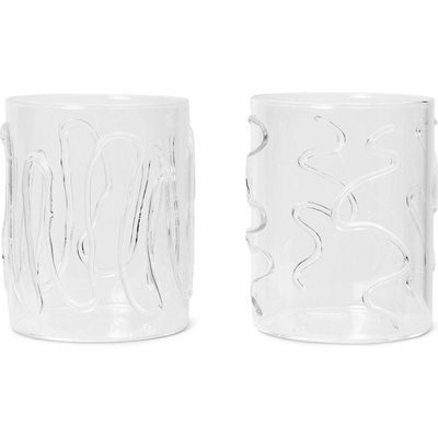 Ferm Living Чаши без столче Doodle 350 мл 2 бр (1104267321)