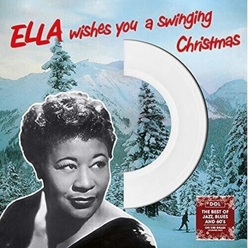 Ella Fitzgerald - Ella Wishes You A Swinging Christmas (180g) (White Coloured) (LP) (889397107154)