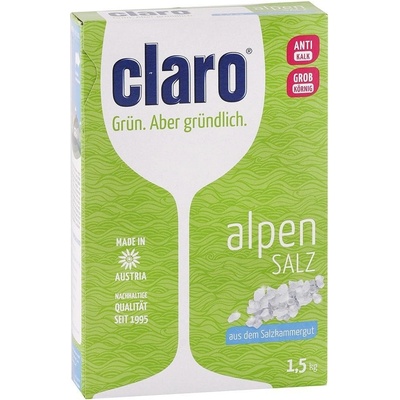 Claro alpská soľ do umývačky riadu 1 kg