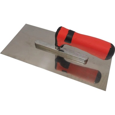 MAGG Hladítko nerezové 270x130mm hladké - dřevěná rukojeť PHT080105
