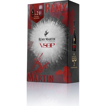 Rémy Martin VSOP 40% 0,7 l (darčekové balenie 2 poháre)
