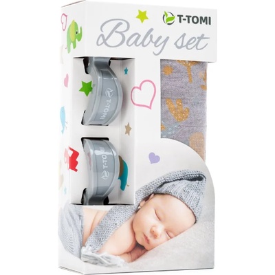 T-TOMI Baby Set Bierdie подаръчен комплект за деца 3 бр