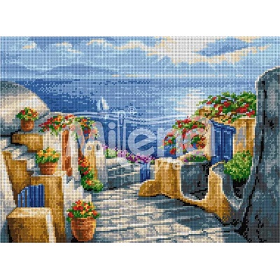 Milena Style Гърция - гоблен със схема конци Ariadna 1: 1