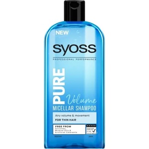 Syoss Pure Volume Мицеларен шампоан за обем за тънка коса 440мл