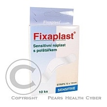 Fixaplast Sensitive náplast Strip 72 x 19 mm 10 ks