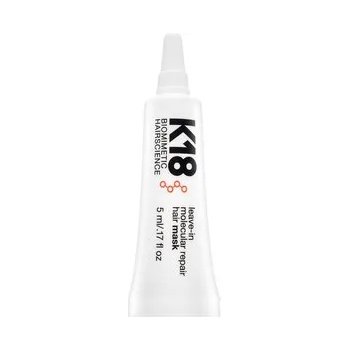 K18HAIR Leave-In Molecular Repair Hair Mask грижа без изплакване за много суха и увредена коса 5 ml