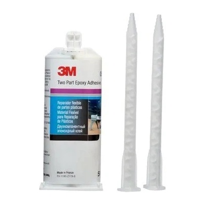 3M Pružný tmel na plasty 05901 dvojitá kartuša 2 x 24,25 ml