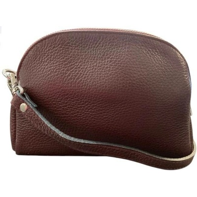 Vera Pelle dámská kožená crossbody vínová