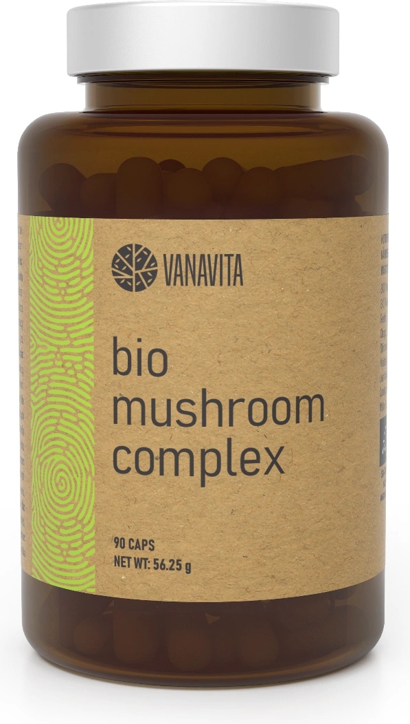 GymBeam VanaVita BIO Mushroom Complex 90 капс