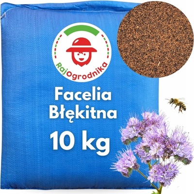 FACELIA NA POPLON Modrá Zlepšenie kvality pôdy Zelená Hnojivo 10 KG